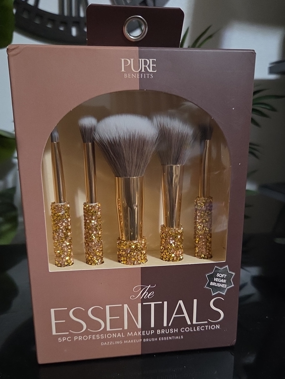 Benefit Pure Benefits The Essentials 5pc Makeup Brush Set - Gold